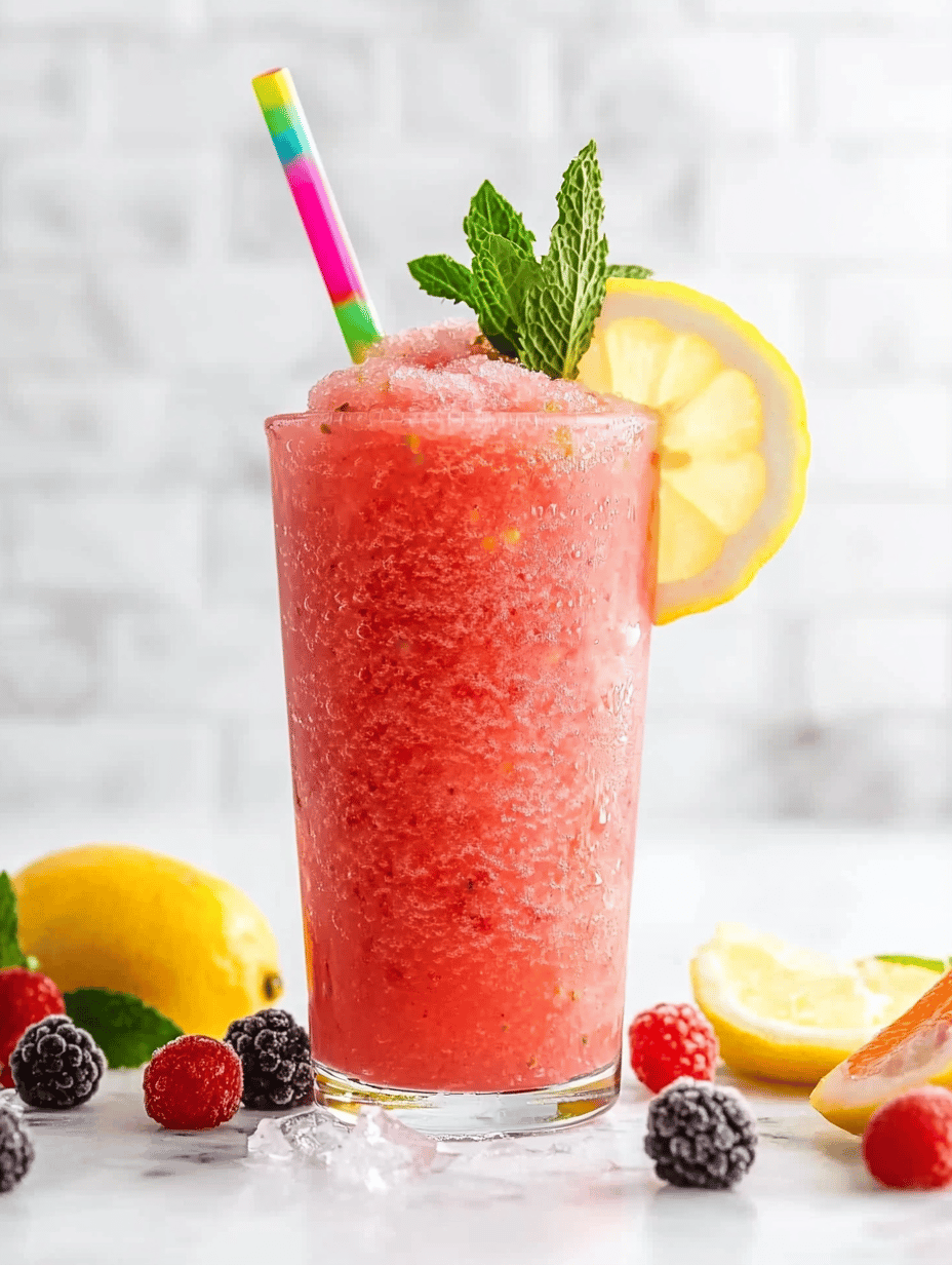 The Nostalgic Chill: Kool Aid Slushie with a Twist