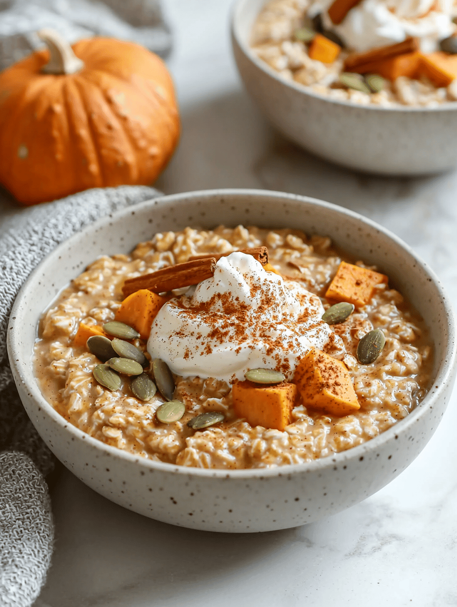 Spooky Season Surprise: Pumpkin Spice Overnight Oats with a Twist