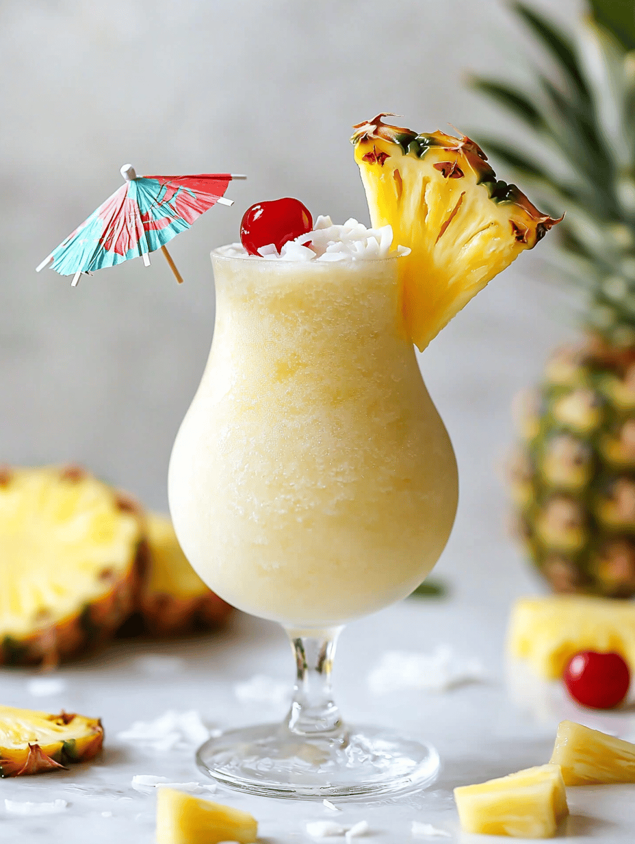 Chill Out with an Unusual Pi Colada Slushie Twist
