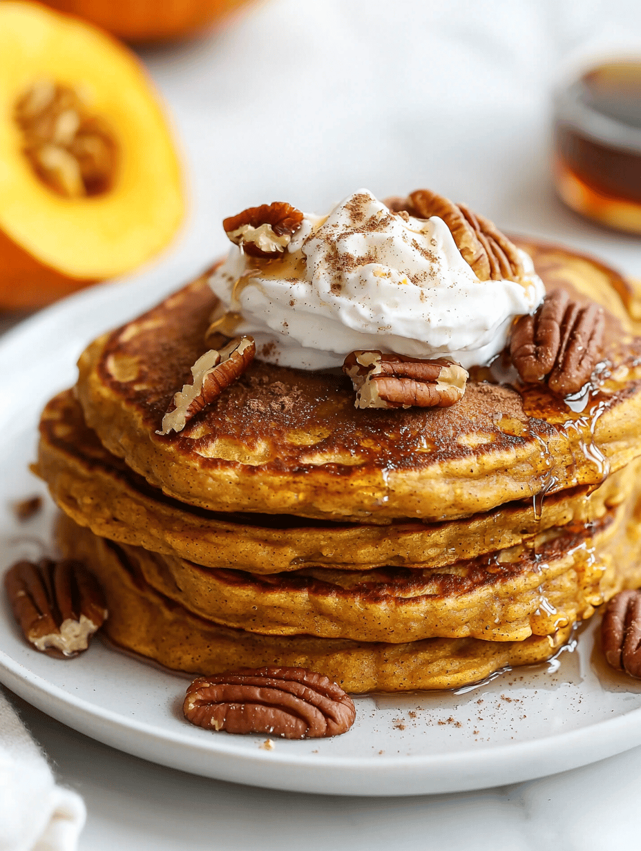 Morning Sunshine: The Unconventional Charm of Healthy Pumpkin Pancakes