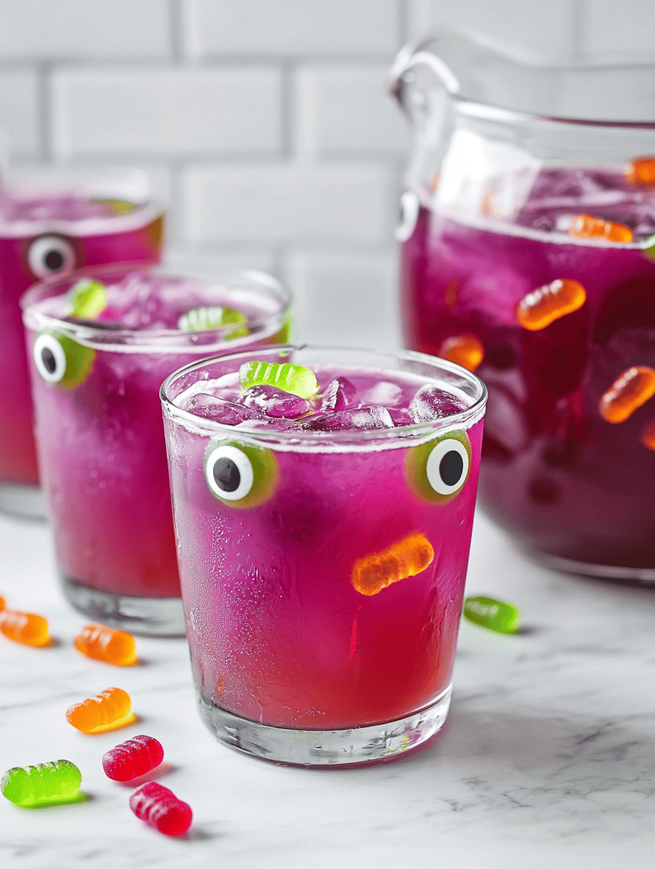 Spooky Spirit: Halloween Monster Mash Punch That Will Charm and Choke