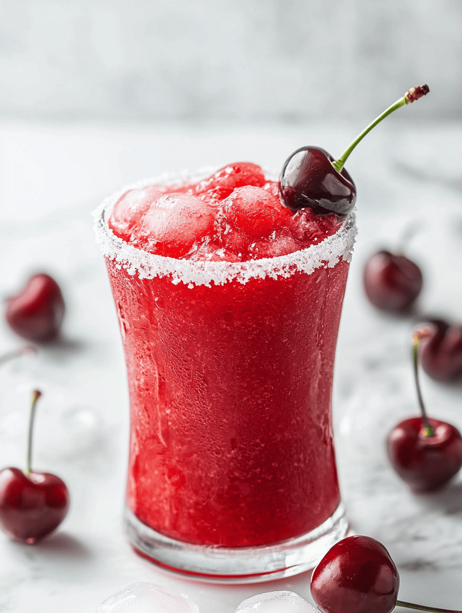 The Cherry Slushie: A Frozen Berry Adventure