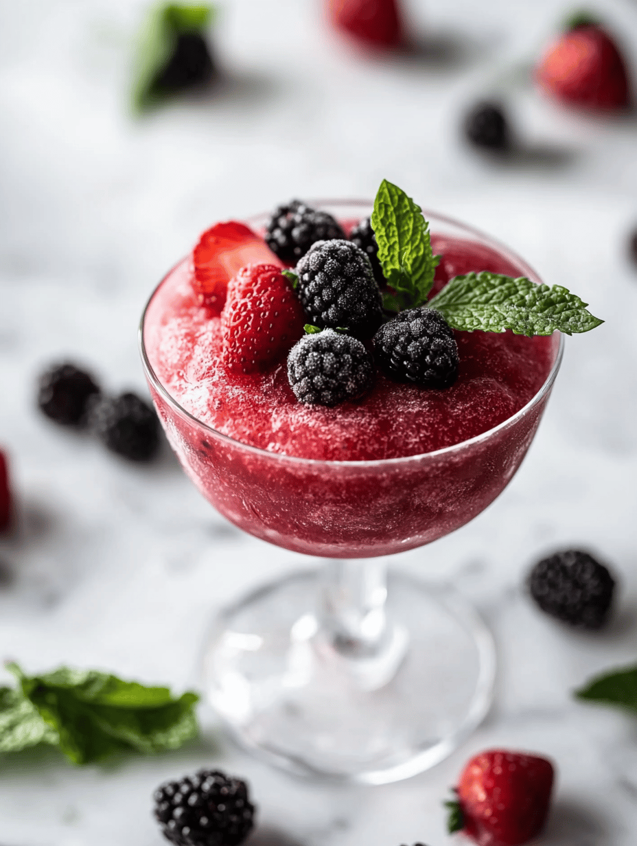 Chill Out with an Unusual Whiskey Slushie Twist