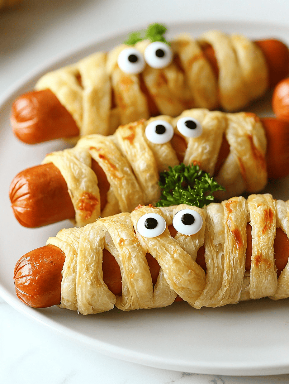 Spook-tacular Mummy Hot Dogs for a Ghoulish Feast