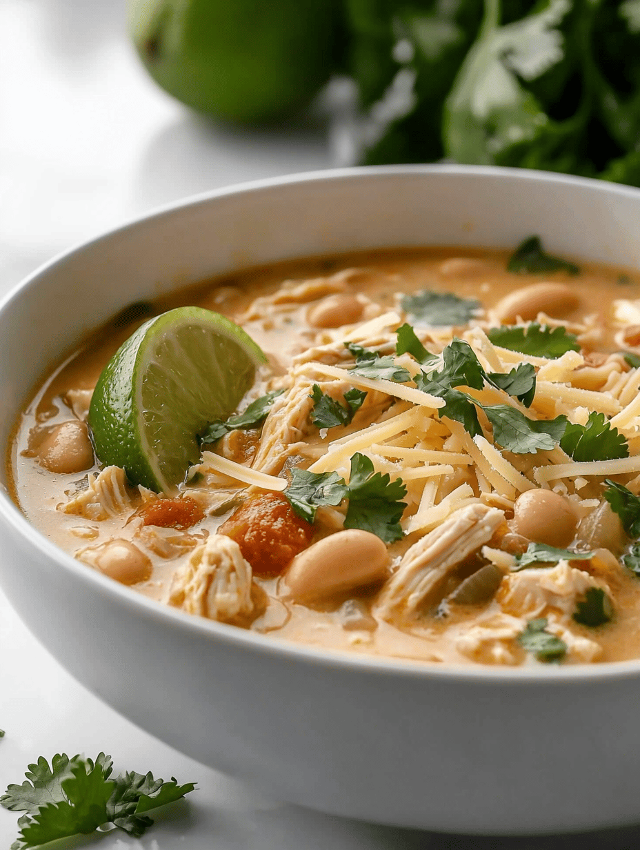 Creamy White Chicken Chili: A Cozy Twist on Classic Comfort