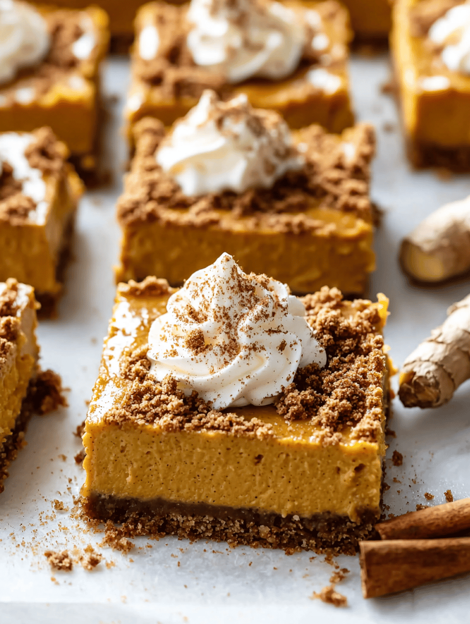 Spooky Sweetness: Halloween Pumpkin Cheesecake Bars with a Twist