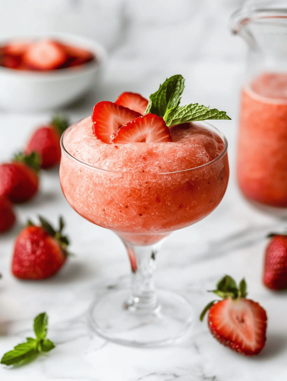 The Secret Chilled: A Frozen Strawberry Escape