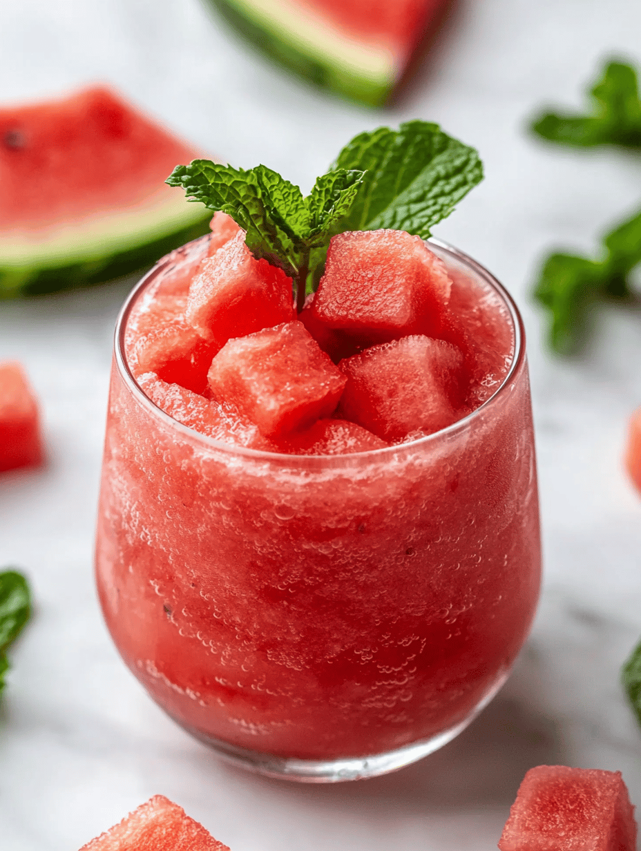 The Surprising Charm of Watermelon Slushie: A Cold Fusion of Summer Nostalgia and Flavor