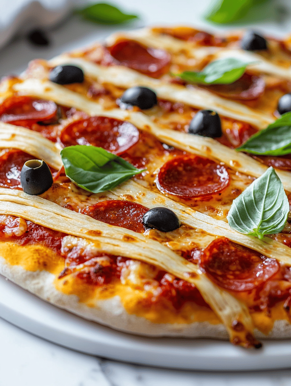 Spooky Good: Halloween Mummy Pizza You Can’t Resist!